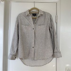 Madewell striped flannel